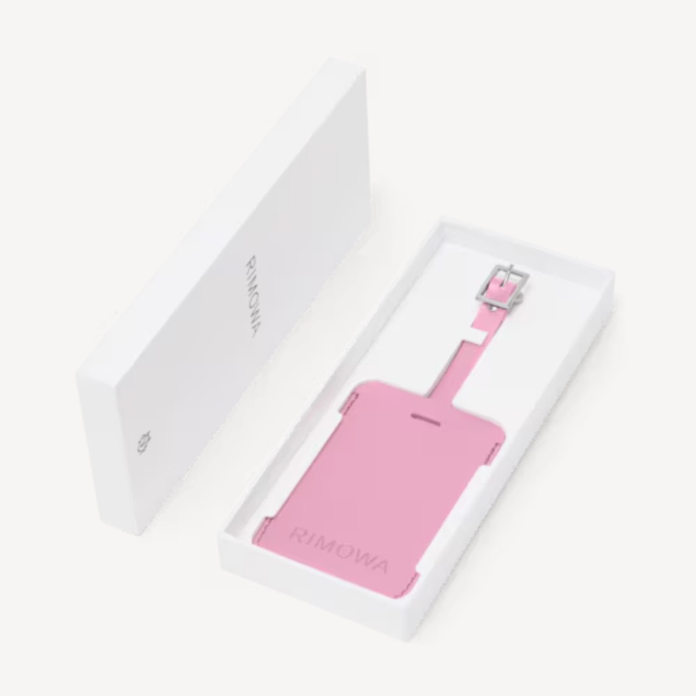 NIB Rimowa Address Tag Rose Pink - Picture 8 of 10